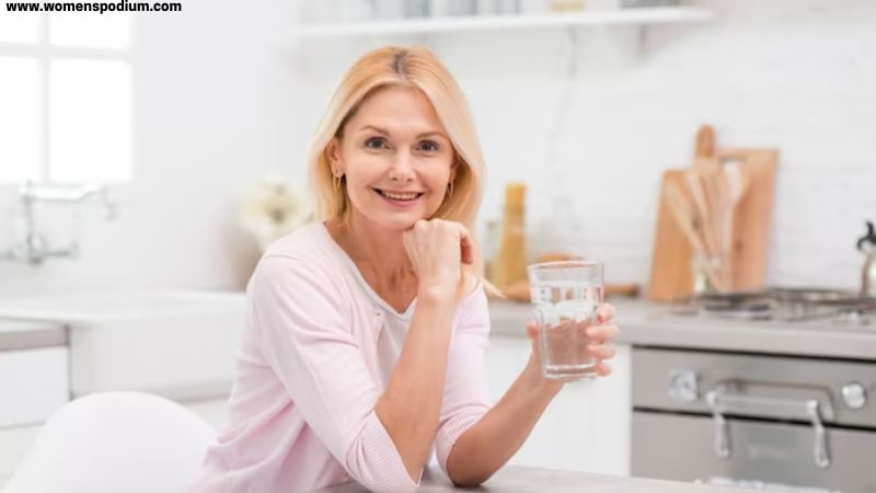 hydrate yourself for menopause treatment