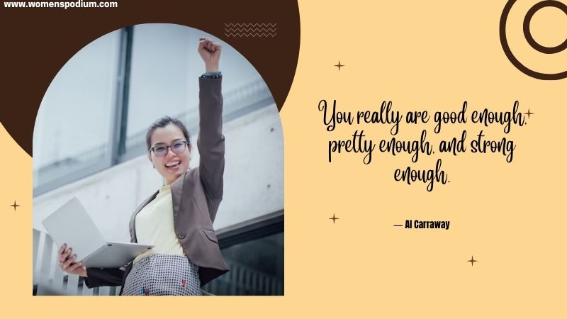 you are pretty enough