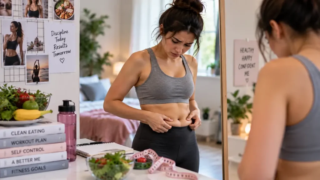 Body shame appearance obsession when healthy habits become