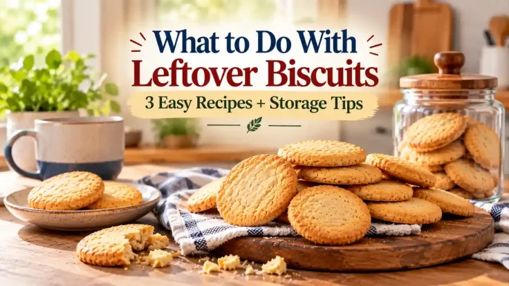 3 easy recipes: what to do with leftover biscuits