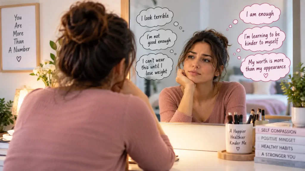 Notice how you talk to yourself