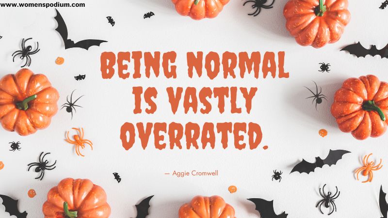 being normal is vastly