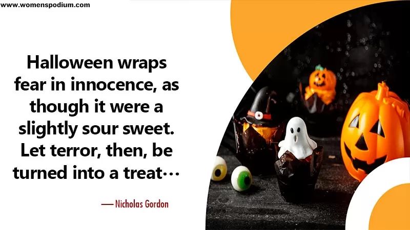 halloween quotes to vanish fear