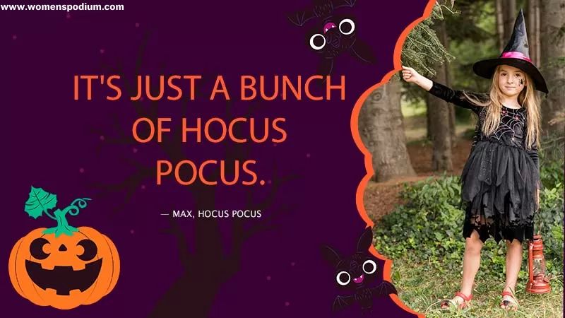 just a bunch of hocus pocus