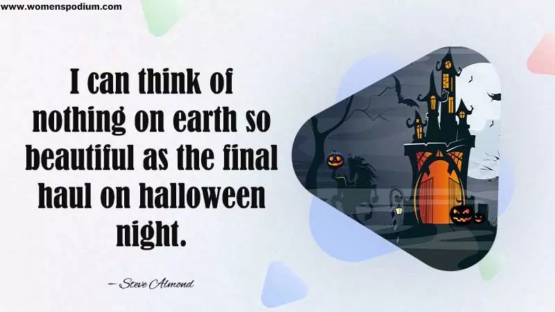 nothing is as beautiful as halloween night