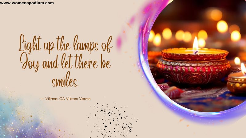 quotes on festivals light up the lamps