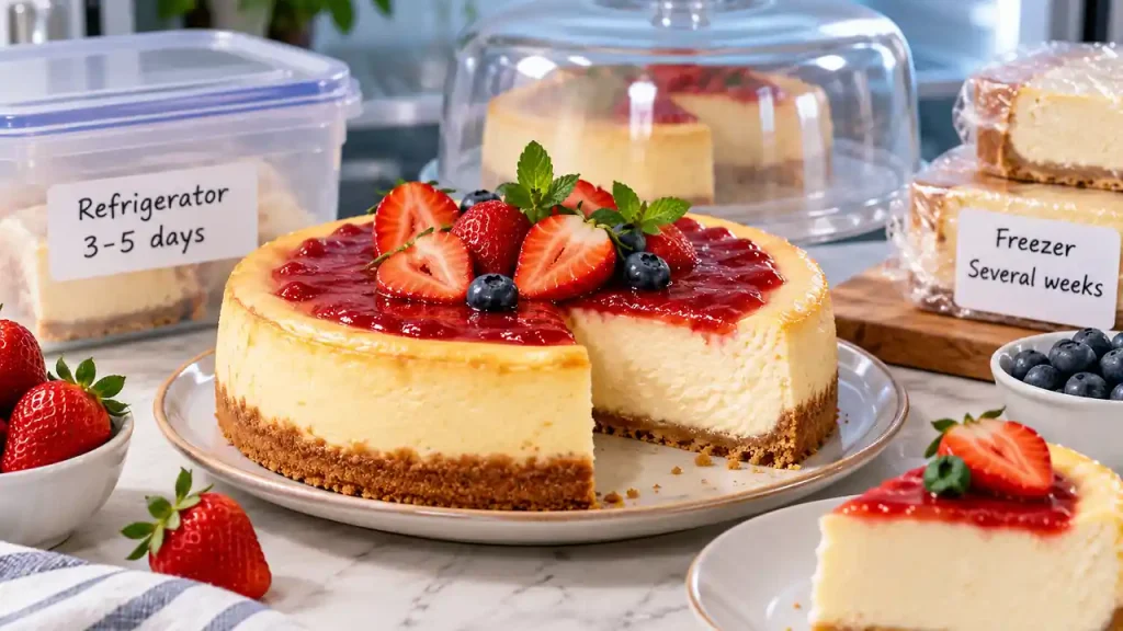 How long is cheesecake good for