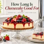 How long is cheesecake good for, signs