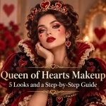 Queen of hearts makeup: 5 looks and a step-by-step guide