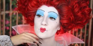Crowned In Red! Enchanting Queen Of Hearts Makeup Inspirations queen of hearts makeup