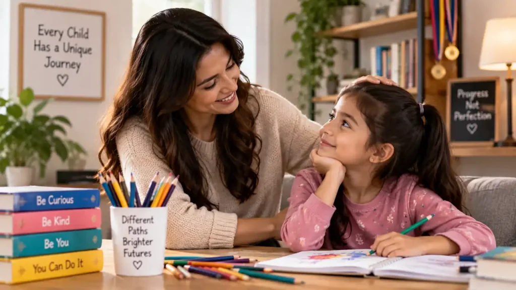 Never compare your child with other children