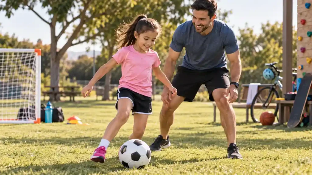 Give sports, movement, and hands-on skills equal value