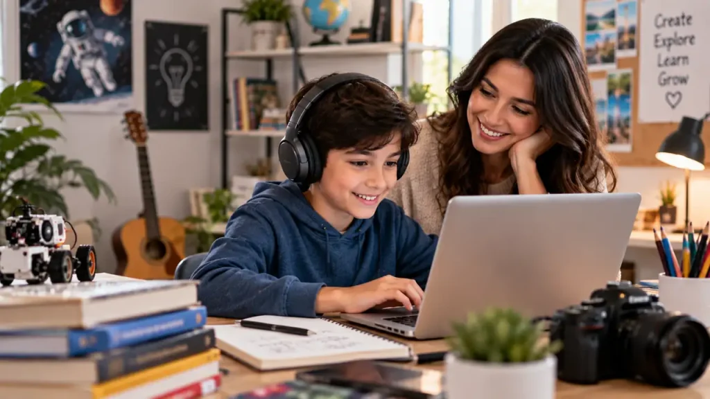 Technology as a tool to discover child talent