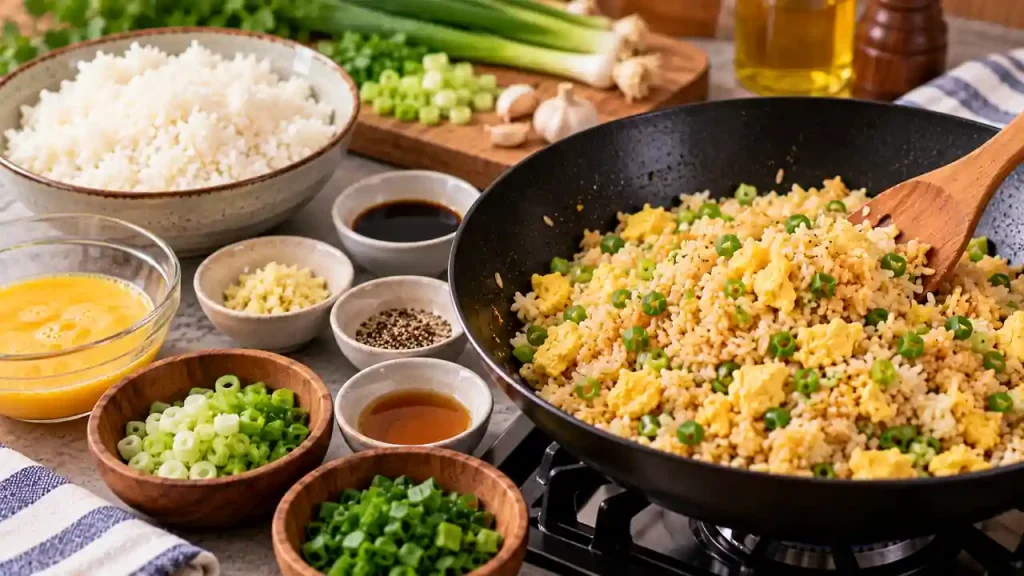 How to make egg fried rice: classic version