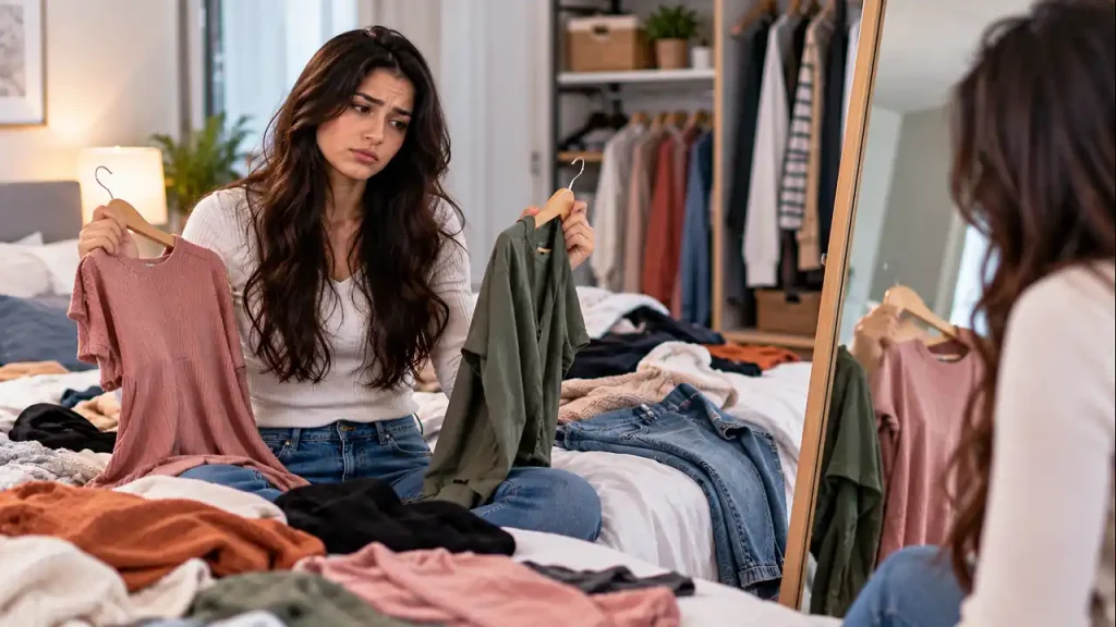 Clothes or styling do not highlight your best features