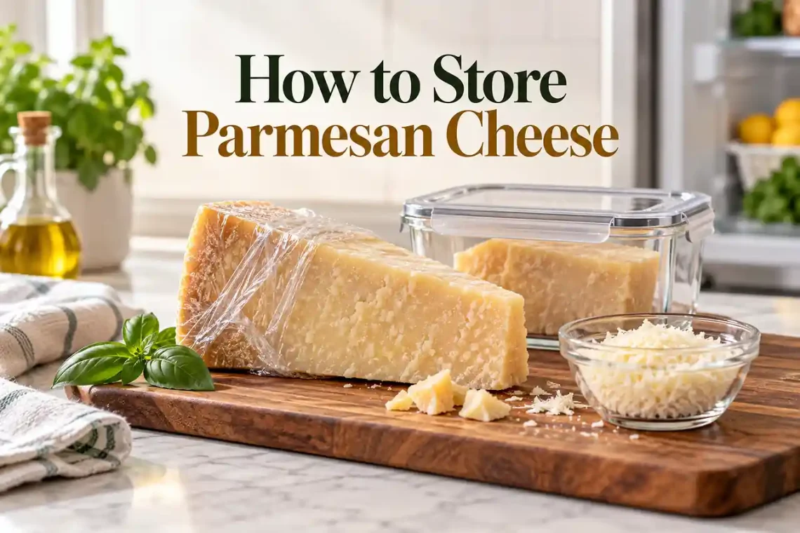 How to store parmesan cheese and keep it fresh longer