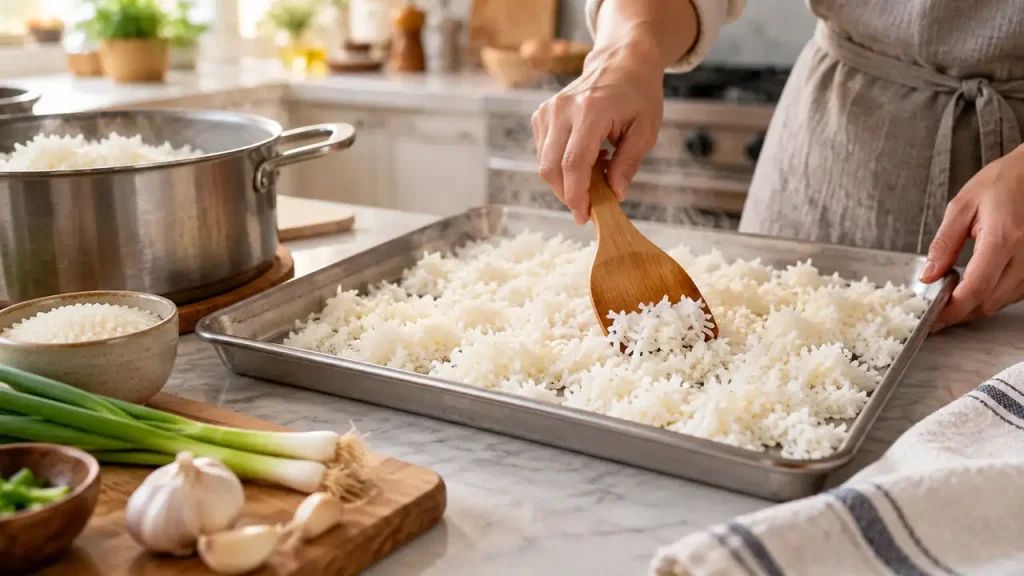 How to make egg fried rice