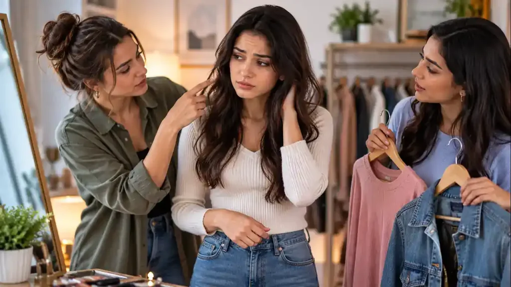 Same grooming style is signs you are unattractive