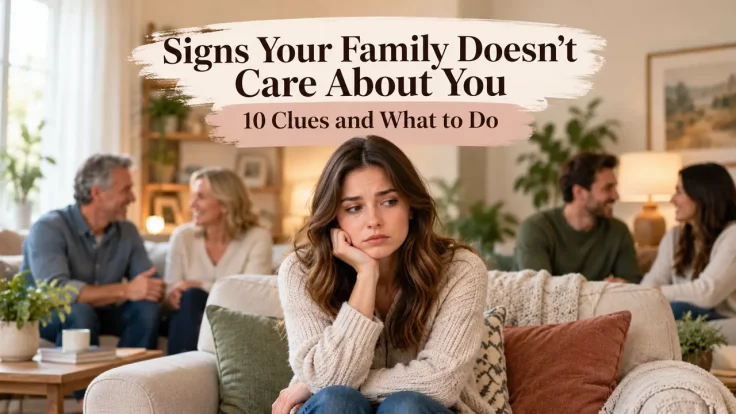 Signs your family doesn't care about you
