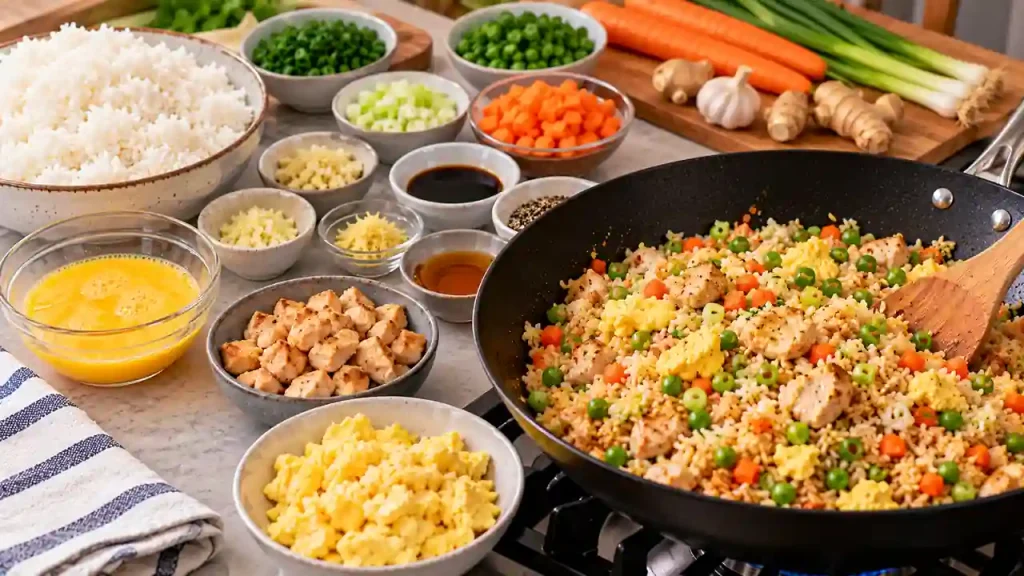 How to make egg fried rice: takeaway-inspired version