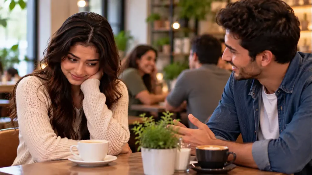 You avoid eye contact is signs you are unattractive