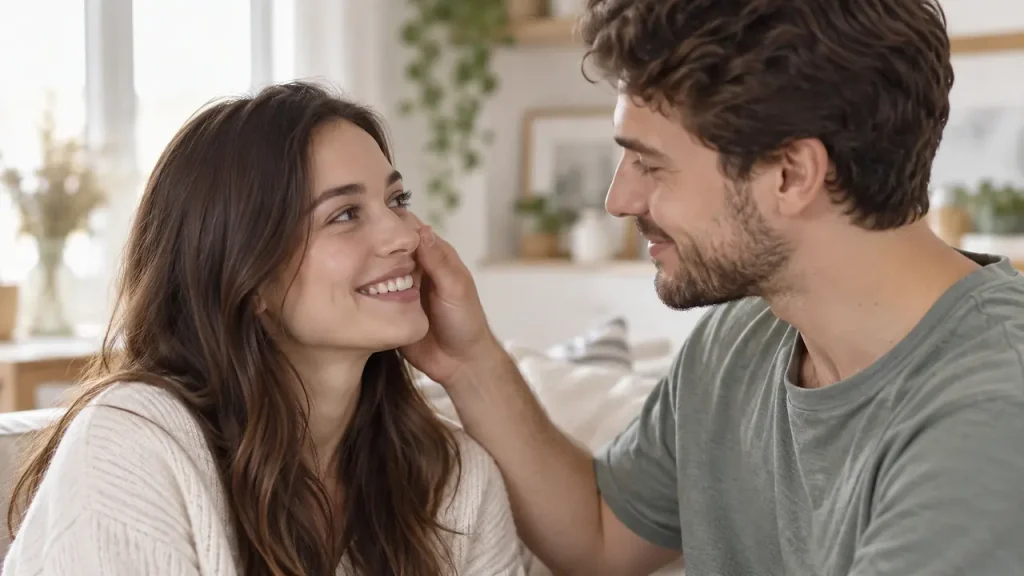 Signs someone is constantly thinking about you through eye contact and body language