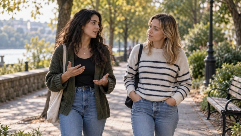 Resolving disagreements peacefully in a healthy friendship