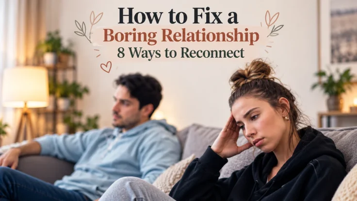 How to fix a boring relationship: 8 ways to reconnect