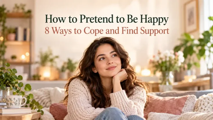 How to pretend to be happy: 8 ways to cope
