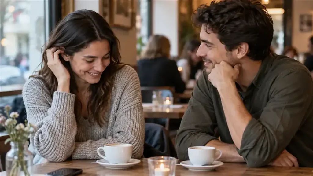 Signs someone is constantly thinking about you by acting nervous