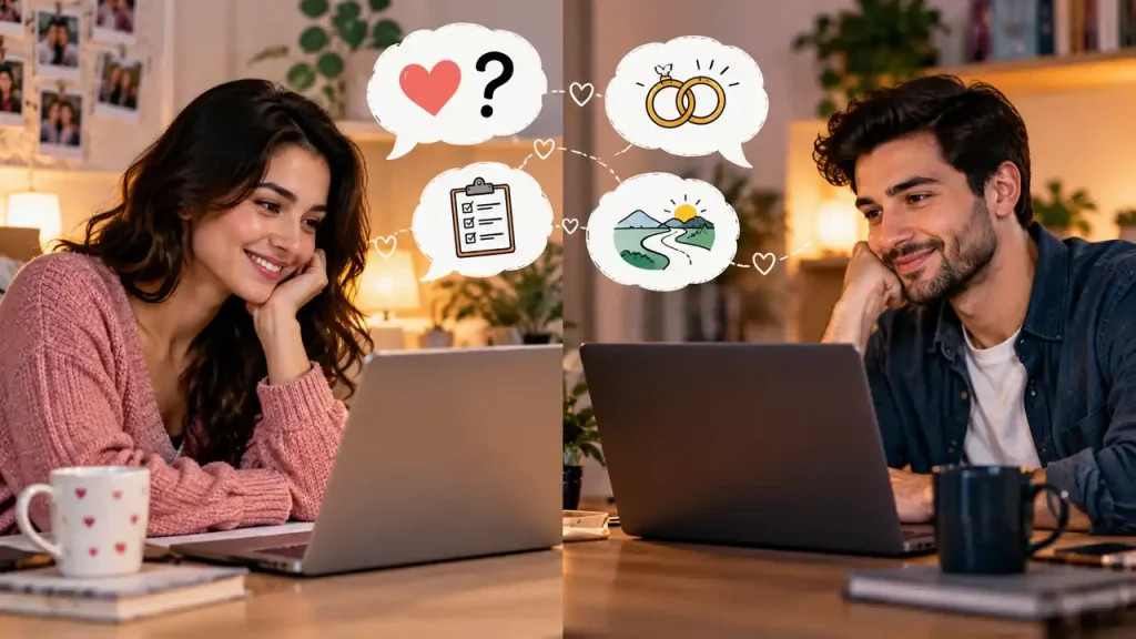 Agree on what the relationship means: long-distance relationship