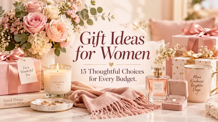 Gift ideas for women: 15 thoughtful choices