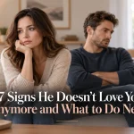 Signs he doesn't love you anymore