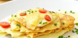 How to Make Fluffy Cheese Omelette? cheese-omelette