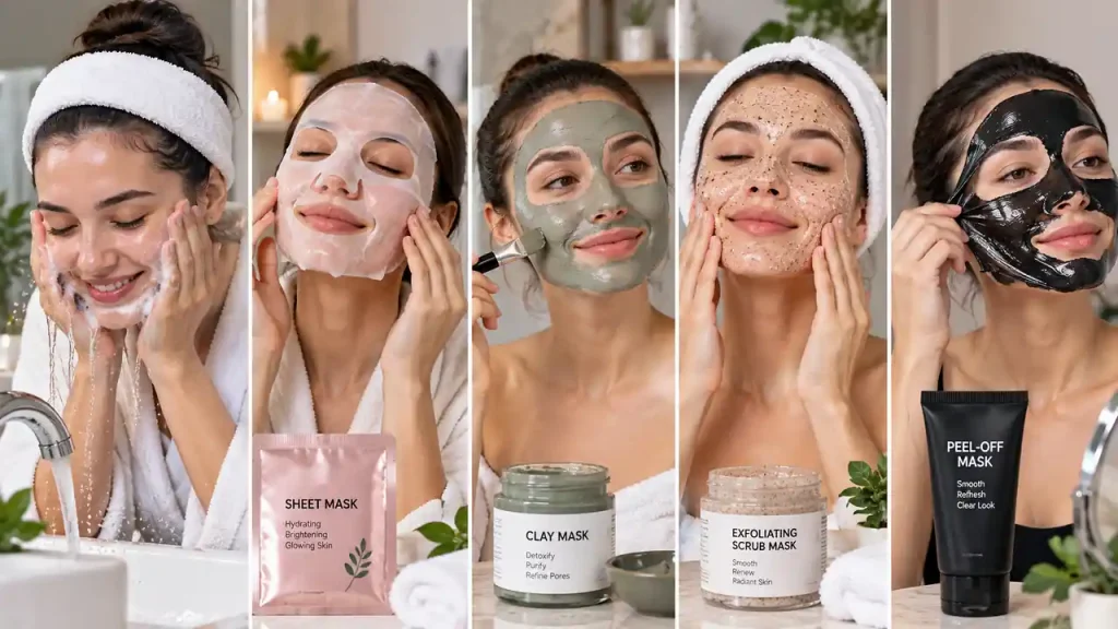 Follow directions for each mask category