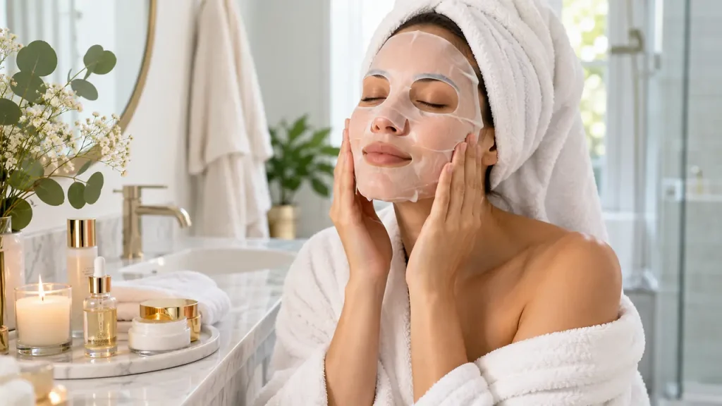How often should you use a face mask for dry skin