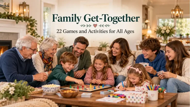 Family get together: activities for all ages