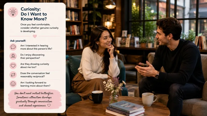 Curiosity on blind date