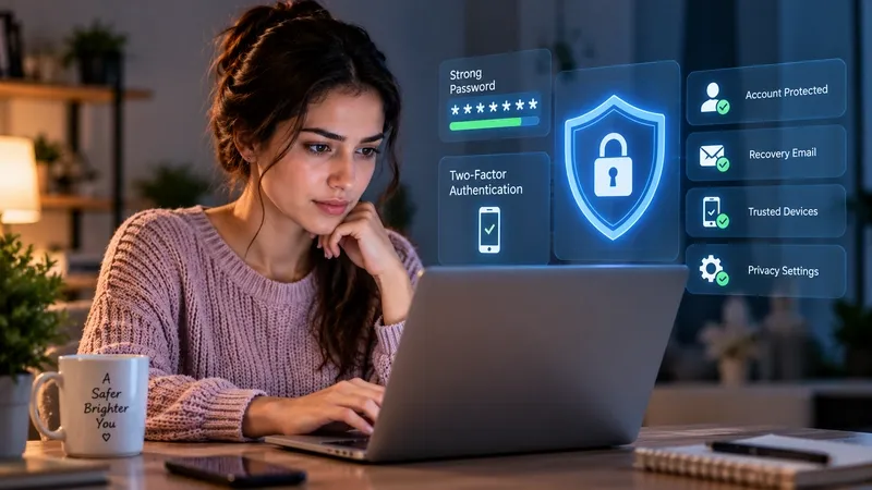 Enhancing account privacy and login security