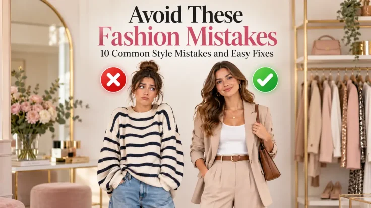 Avoid these fashion mistakes: 10 common style mistakes and fixes