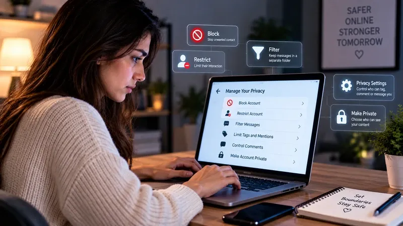 Block and filter accounts for online safety