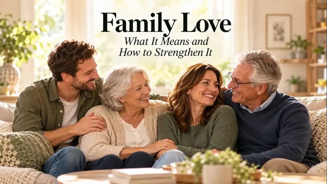 Family love: what it means and how to strengthen it
