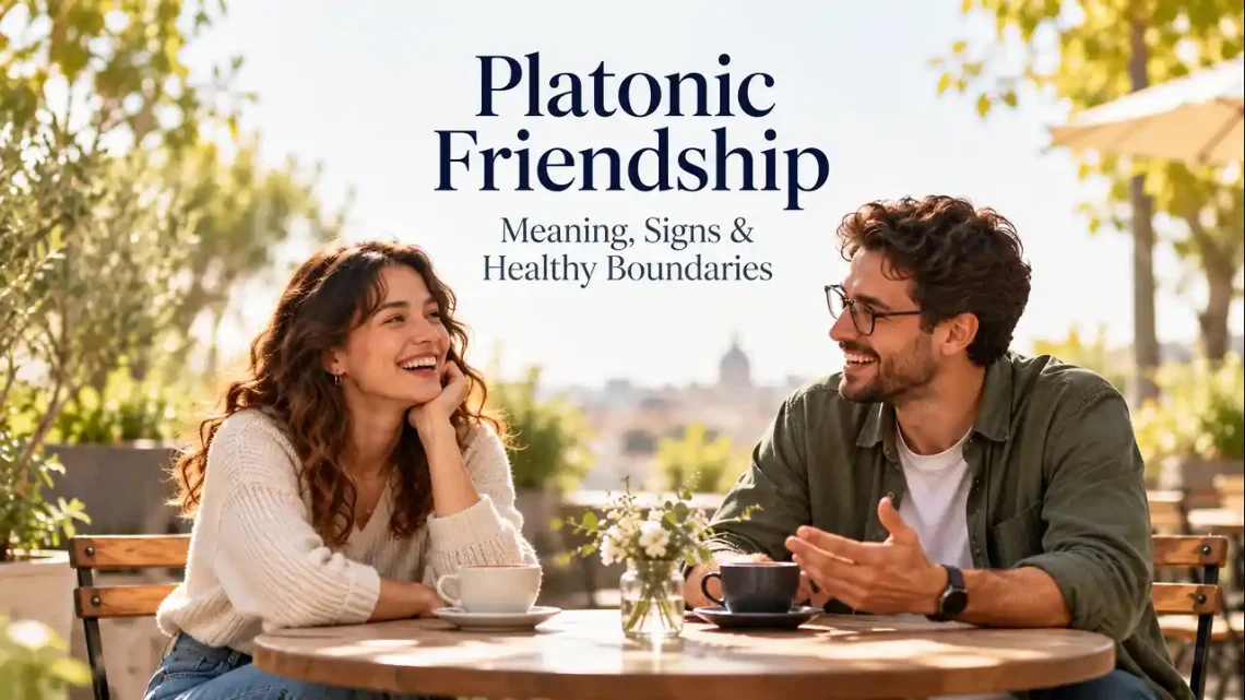 Platonic friendship meaning and signs