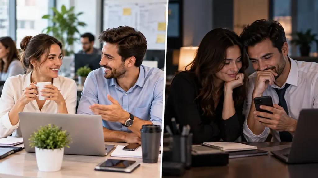 Work spouse vs. emotional affair